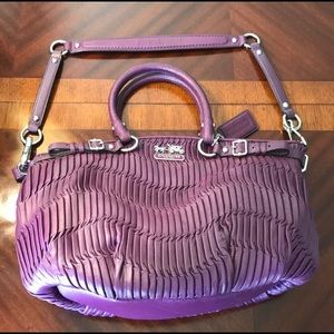 Coach bag Madison Sophia gathered leather large